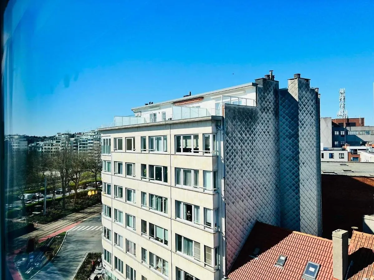 Ostend Center Luxury Top Floor Apartment With Free Parking 0*,