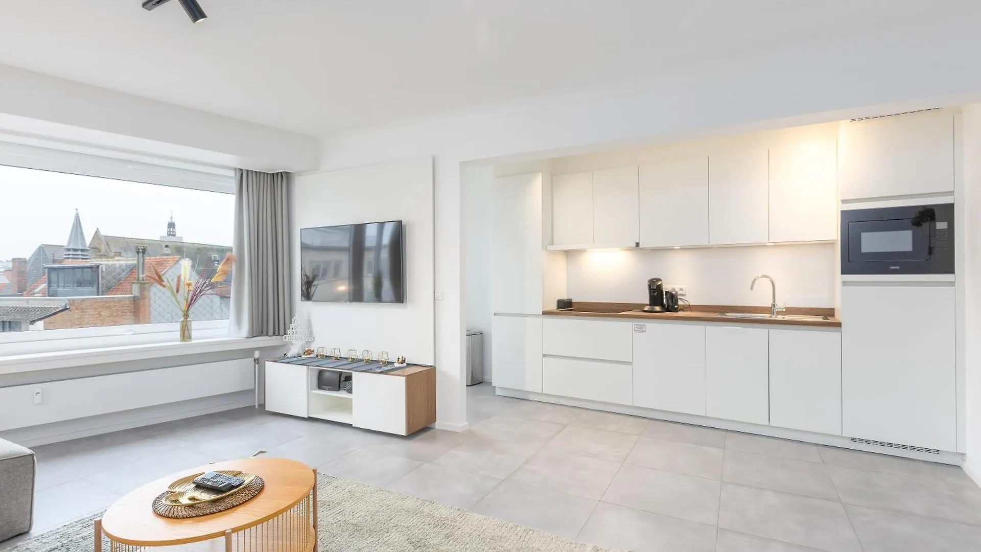 Ostend Center Luxury Top Floor Apartment With Free Parking 0*,